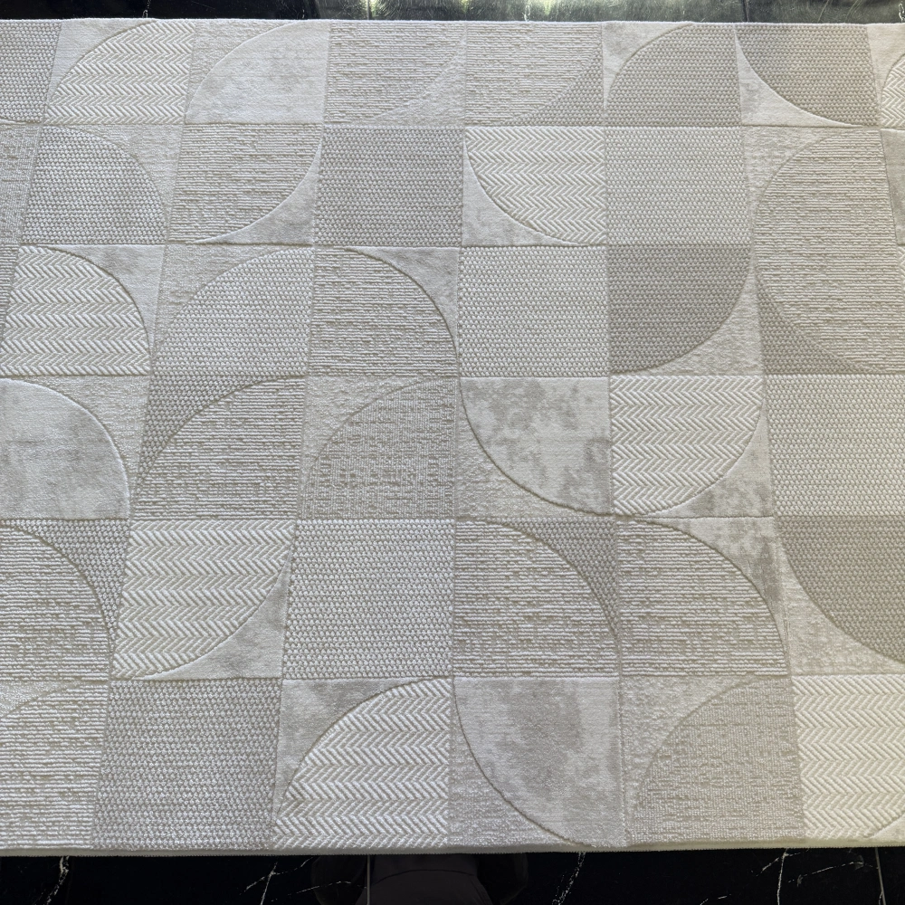 Luxess Lisbon 2003 Krem Akrilik Modern Makine Halısı