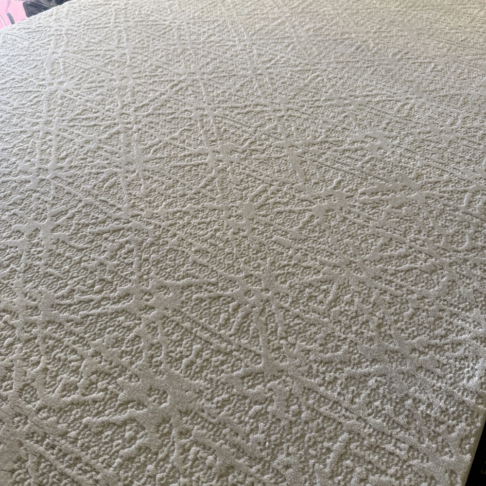 Luxess Lisbon 2002 Gri Akrilik Modern Makine Halısı