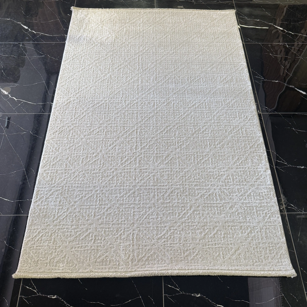 Luxess Lisbon 2002 Gri Akrilik Modern Makine Halısı