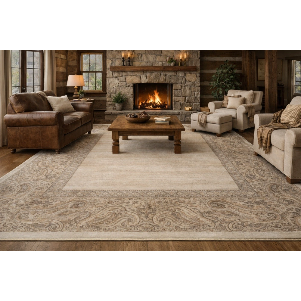 Luxess Halı Roma 1162 Gri Modern Salon Halısı