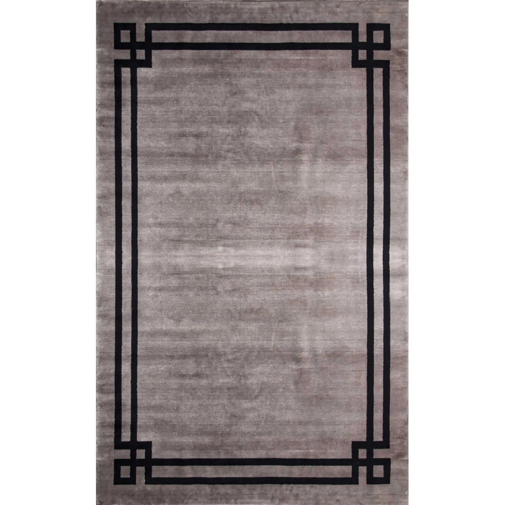 Eko Halı Vogue VG 01 Vizon Black Bordürlü Salon Halısı