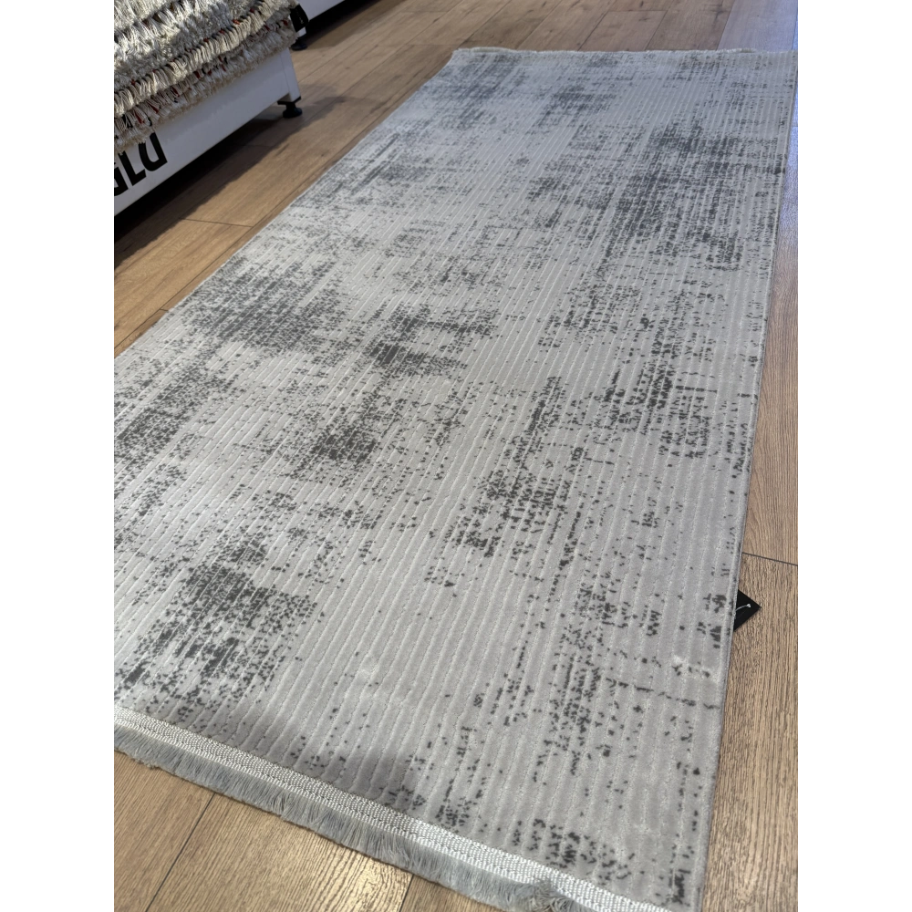 Hoom Rugs Nita 1207 Gri Modern Makina Halısı