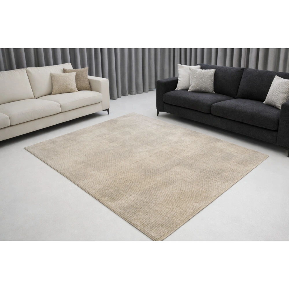 Luxess Lisbon 2004 Gri Akrilik Modern Makine Halısı