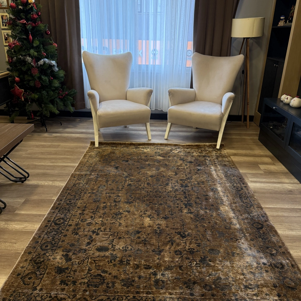 Hoom Rugs LL60A Modern Makine Halısı