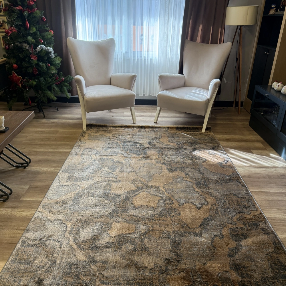 Hoom Rugs LL26A Modern Makine Halısı