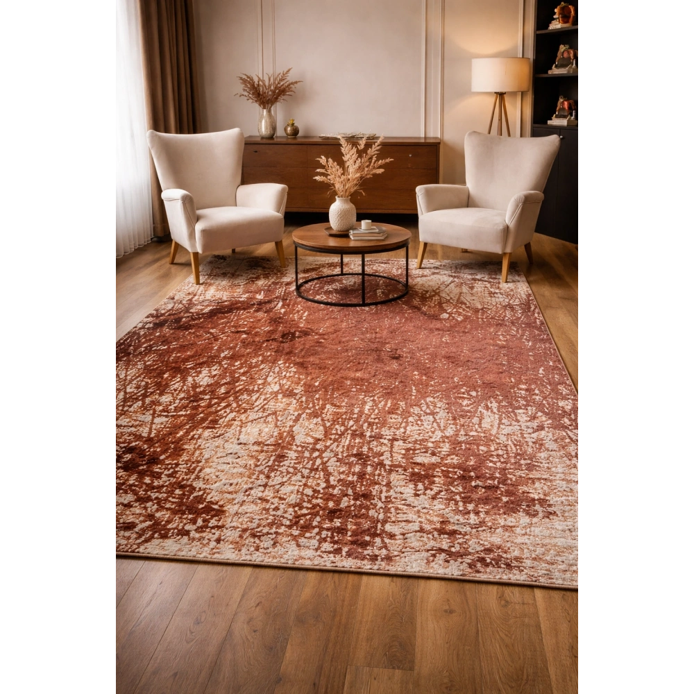 Hoom Rugs Emp Marsala Modern Makine Halısı