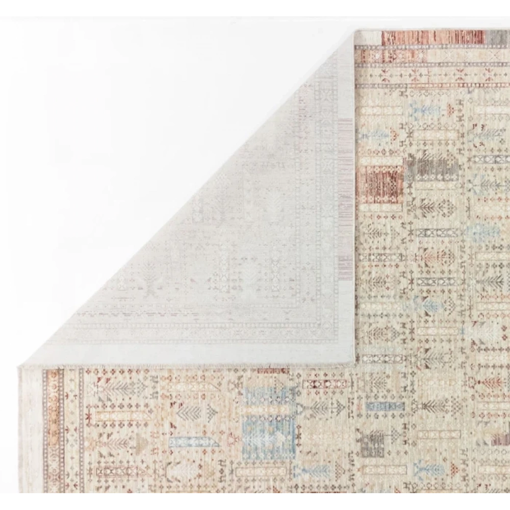 Apex Halı Ambiance 2921 Bej Geleneksel Desenli Makine Halısı