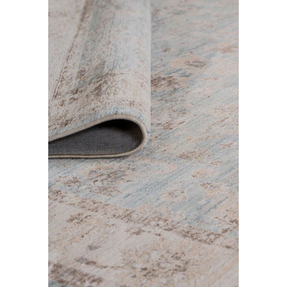 Apex Halı Ambiance 2941 Mavi Geleneksel Desenli Makine Halısı