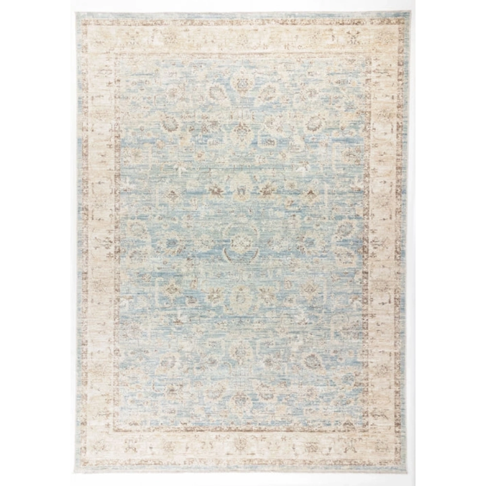 Apex Halı Ambiance 2941 Mavi Geleneksel Desenli Makine Halısı