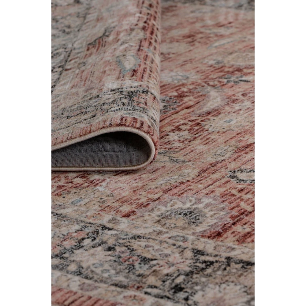 Apex Halı Ambiance 2961 Kırmızı Geleneksel Desenli Makine Halısı