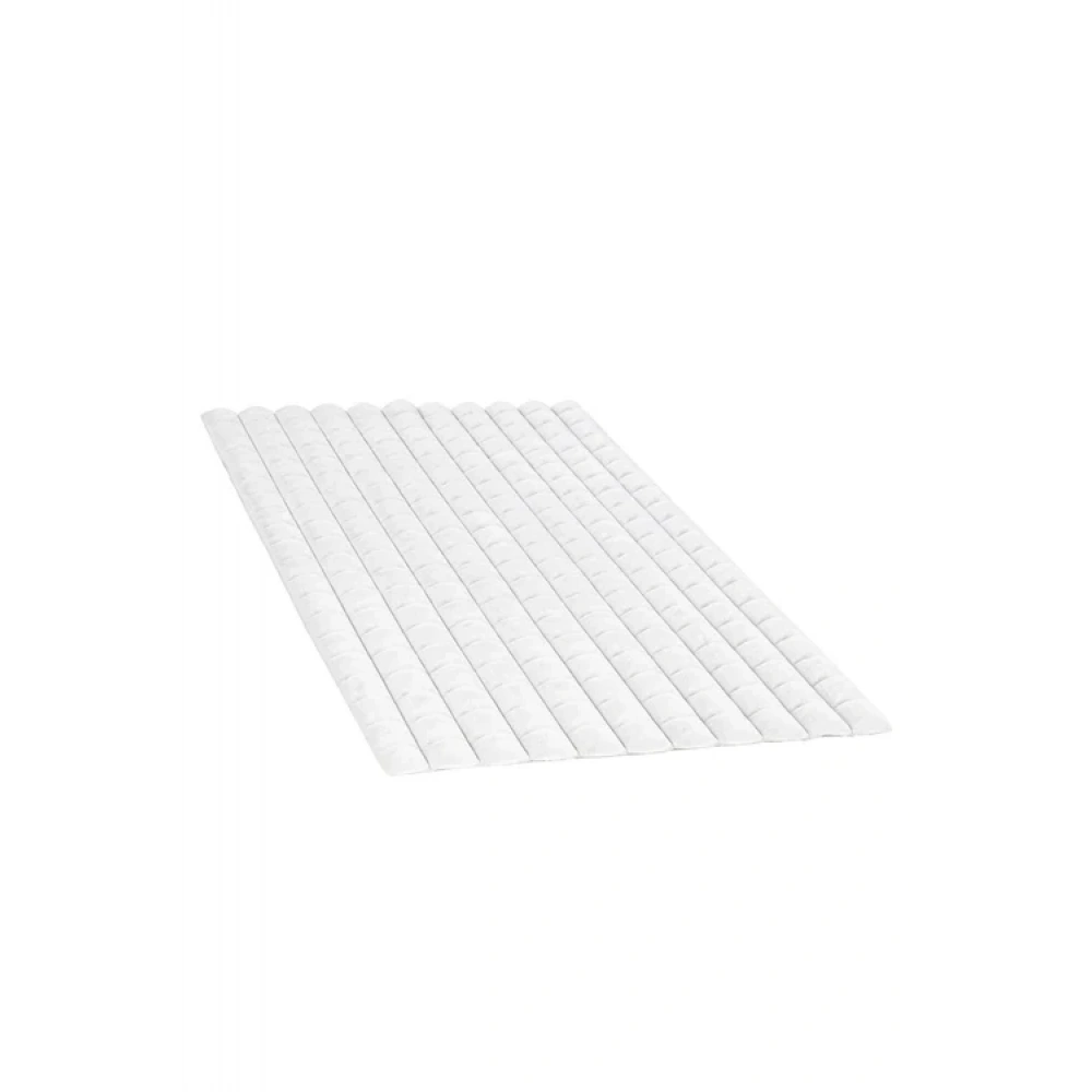 Apex Halı Diamante 7001 Beyaz Peluş Kaymaz Taban Dekoratif Halı