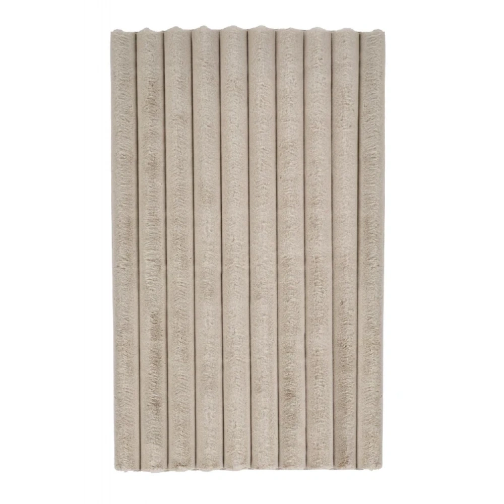 Apex Halı Linio 8053 Bej Peluş Kaymaz Taban Dekoratif Halı