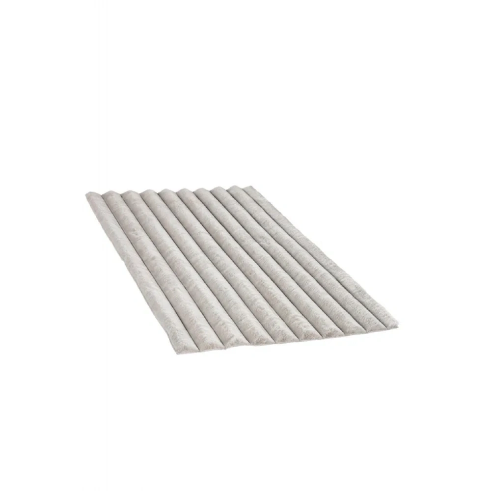 Apex Halı Linio 8055 Gri Peluş Kaymaz Taban Dekoratif Halı