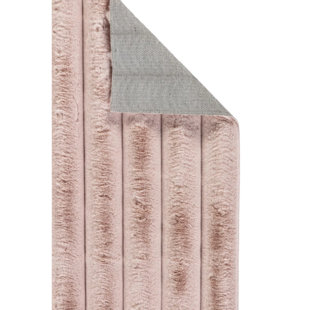 Apex Halı Linio 8054 Pudra Peluş Kaymaz Taban Dekoratif Halı