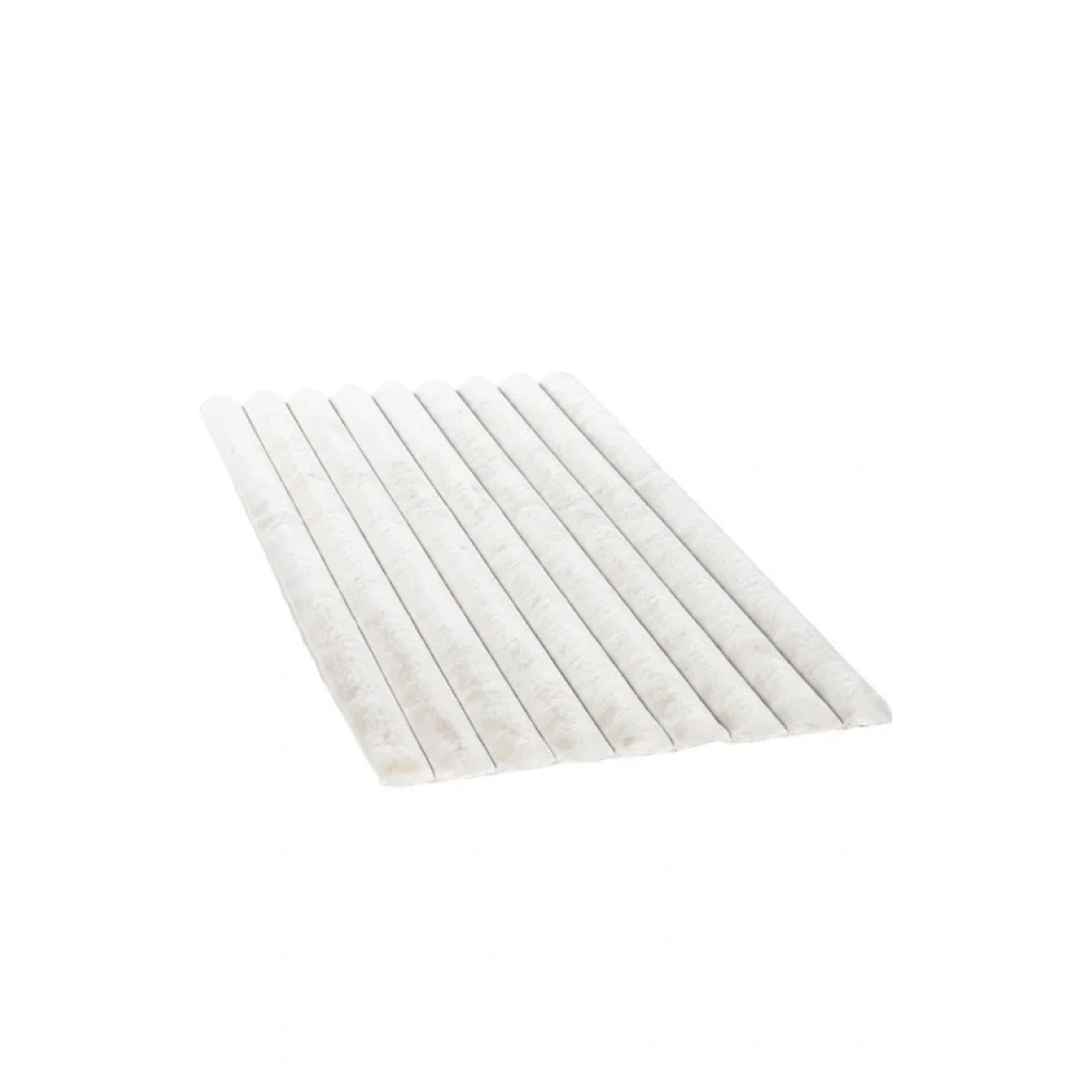 Apex Halı Linio 8052 Krem Peluş Kaymaz Taban Dekoratif Halı