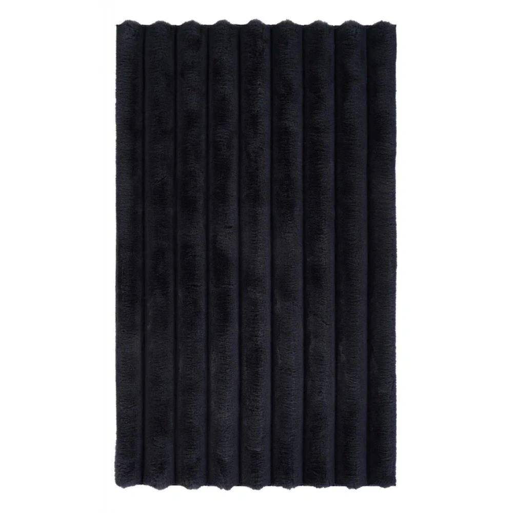 Apex Halı Linio 8056 Antrasit Peluş Kaymaz Taban Dekoratif Halı