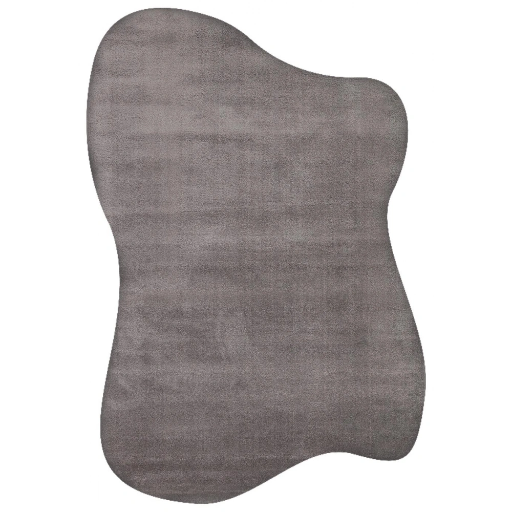 Hoom Rugs Bali Amorf 01 Antrasit Hav Toz Vermez Dekoratif Makine Halısı