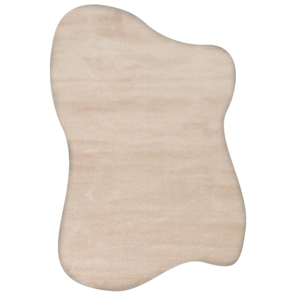 Hoom Rugs Bali Amorf 01 Bej Hav Toz Vermez Dekoratif Makine Halısı