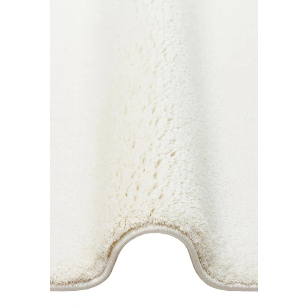 Hoom Rugs Bali Amorf 01 White Hav Toz Vermez Dekoratif Makine Halısı