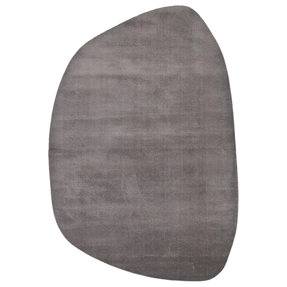 Hoom Rugs Bali Amorf 03 Antrasit Hav Toz Vermez Dekoratif Makine Halısı