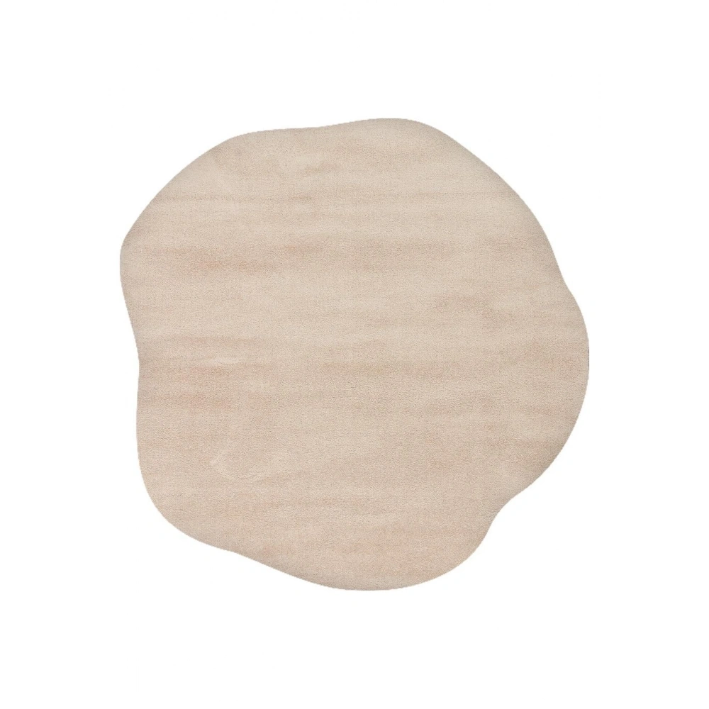 Hoom Rugs Bali Amorf 04 Bej Hav Toz Vermez Dekoratif Makine Halısı