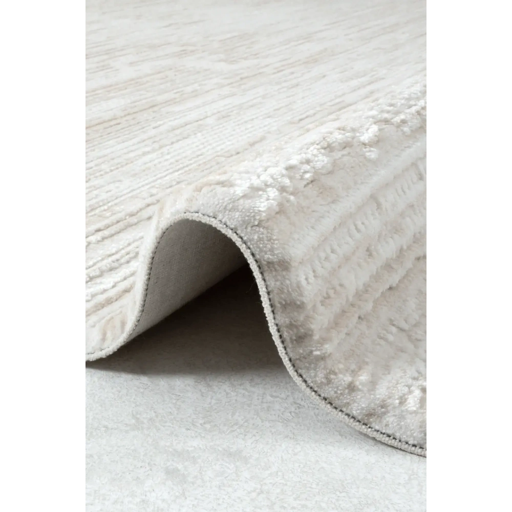 Hoom Rugs Doku 2101 Bej Modern Salon Halısı