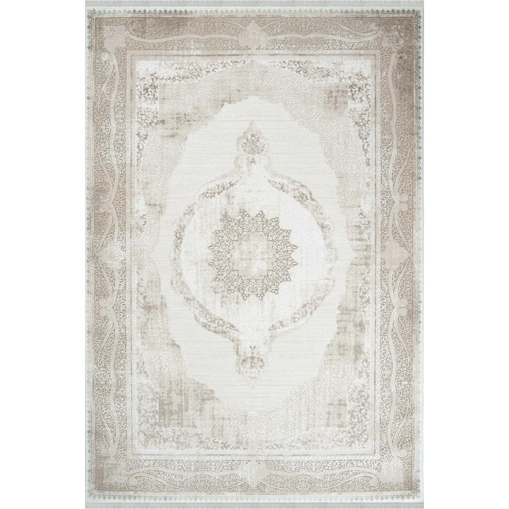 Hoom Rugs Doku 2106 Bej Modern Salon Halısı