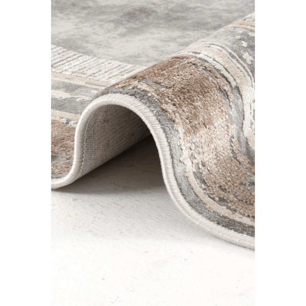 Hoom Rugs Natural 1703 Gri Vizon Klasik Salon Halısı