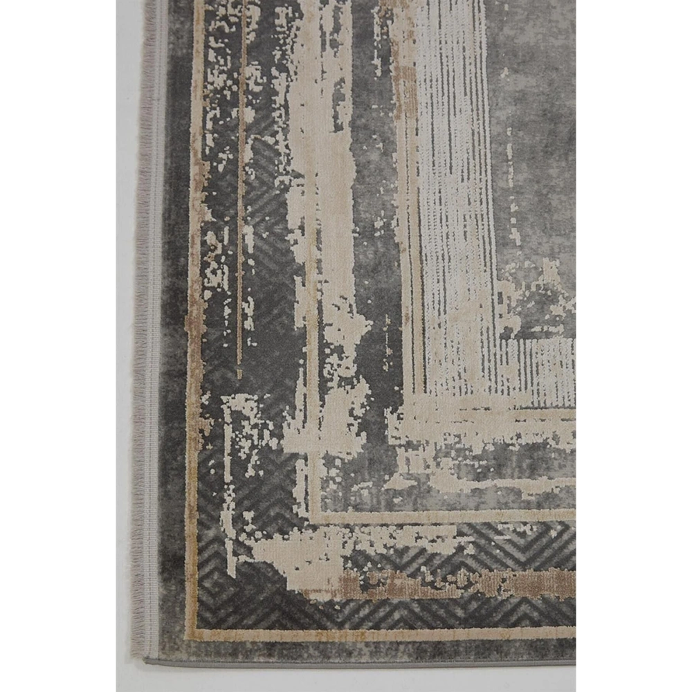 Hoom Rugs Natural 1703 Gri Vizon Klasik Salon Halısı