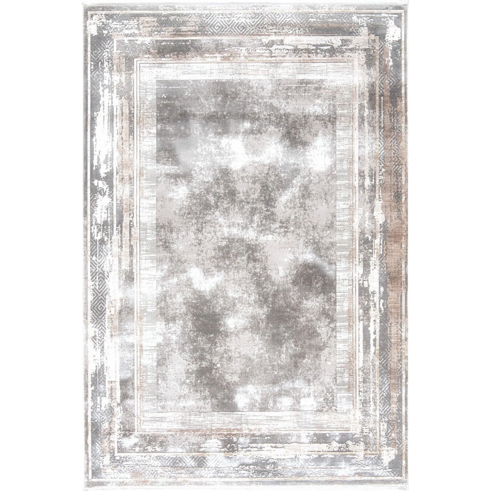 Hoom Rugs Natural 1703 Gri Vizon Klasik Salon Halısı