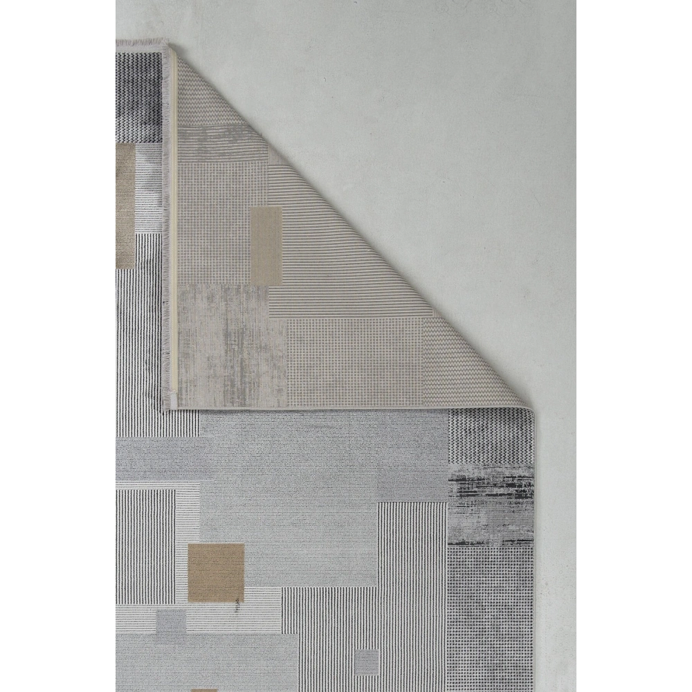 Hoom Rugs Natural 1709 Gri Sarı Klasik Salon Halısı