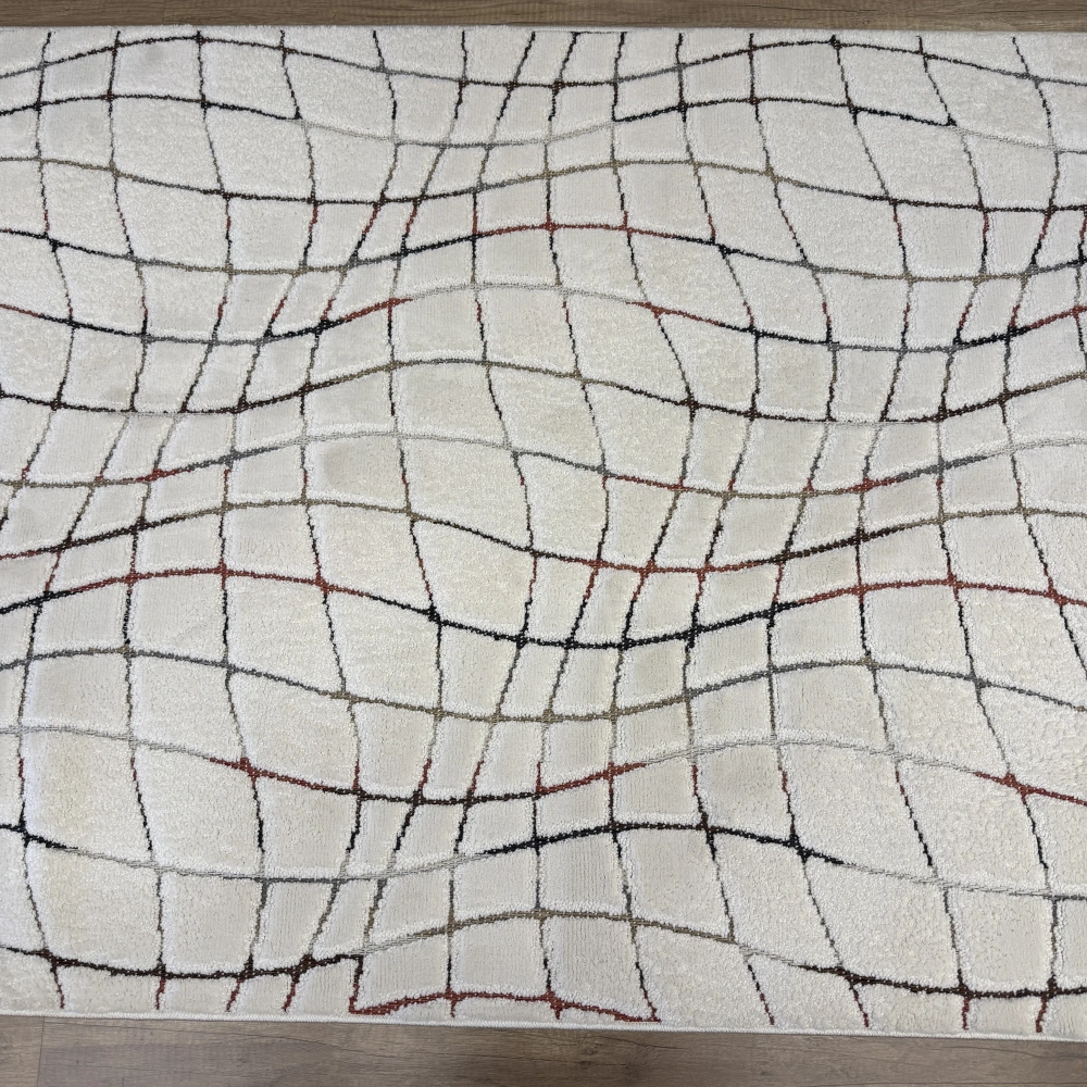 Luxess Halı Sunset 1171 Krem Modern Yumuşak Makine Halısı