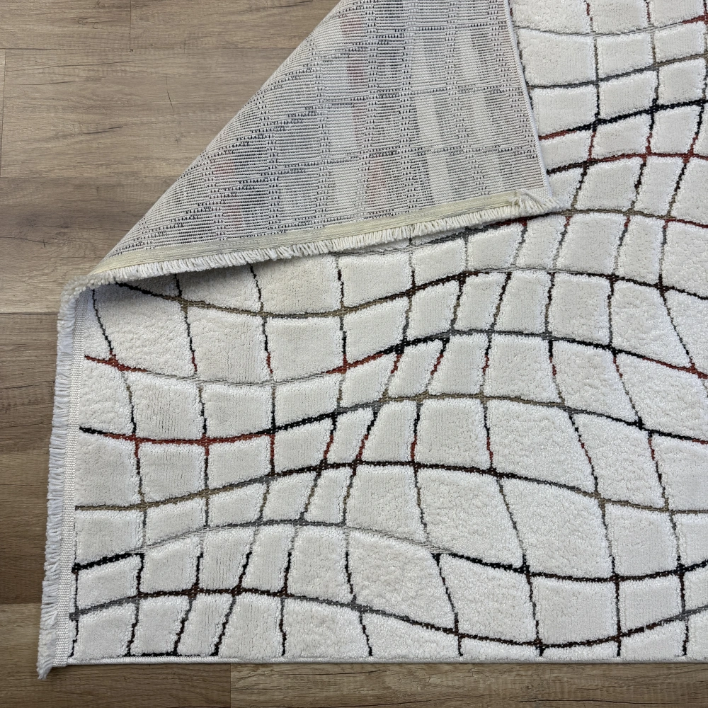 Luxess Halı Sunset 1171 Krem Modern Yumuşak Makine Halısı