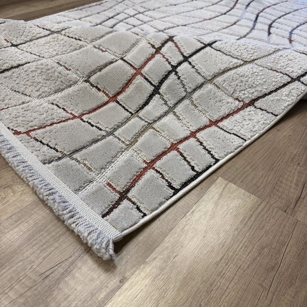 Luxess Halı Sunset 1171 Gri Modern Yumuşak Makine Halısı