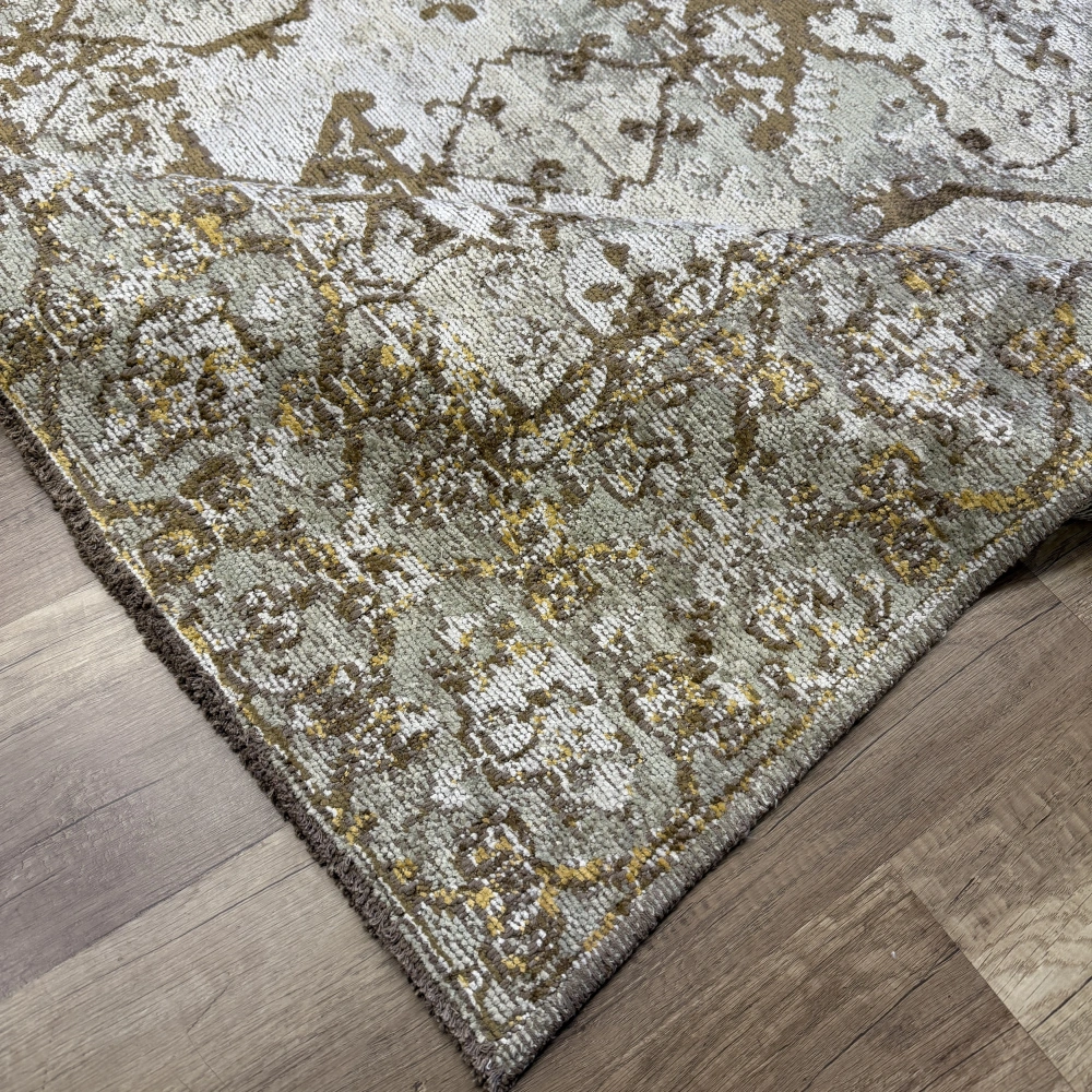 Hoom Rugs Arkaik PLZ 02 Kahve Etnik Renkli Vintage Makine Halısı
