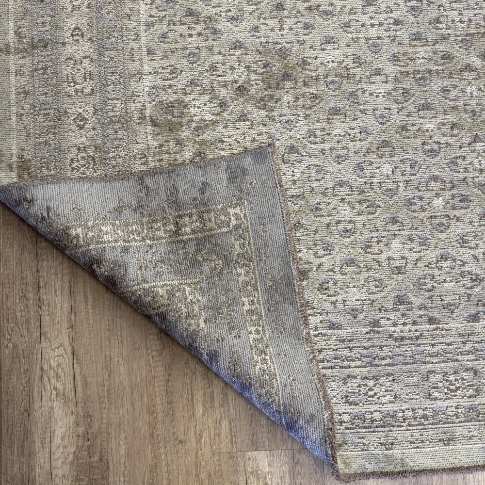 Hoom Rugs Arkaik PLZ 05 Kemik Etnik Renkli Vintage Makine Halısı