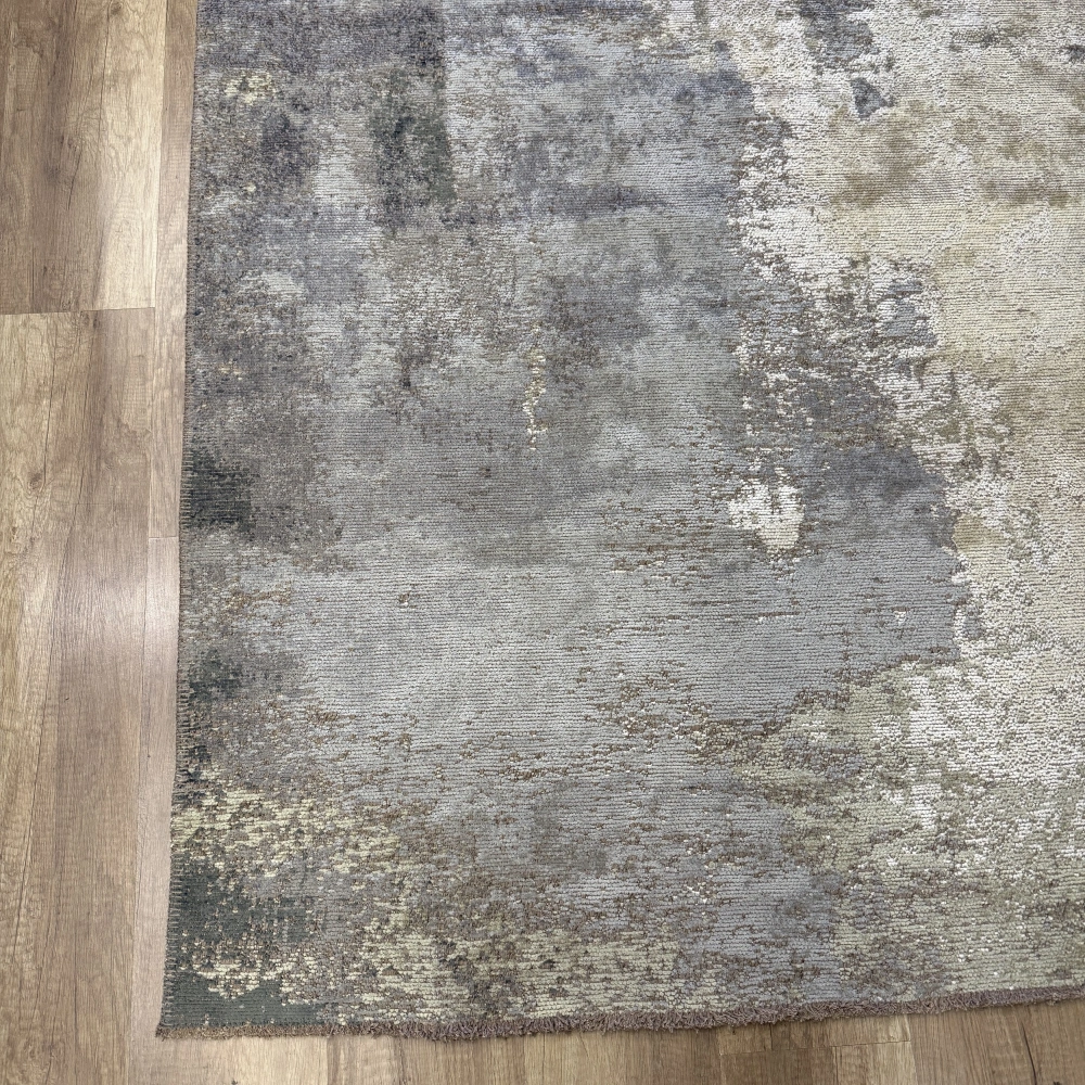 Hoom Rugs Arkaik PLZ 07 K.Antrasit Etnik Renkli Vintage Makine Halısı
