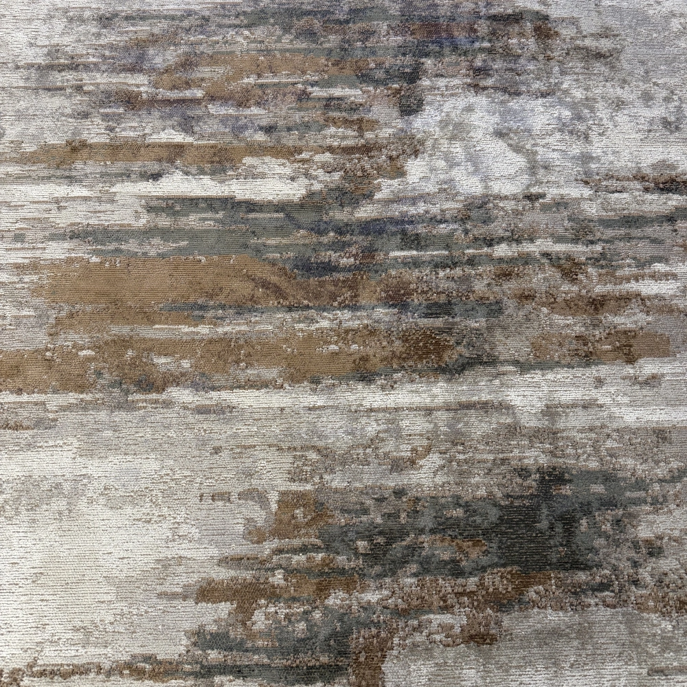 Hoom Rugs Arkaik PLZ 09 Kahve Etnik Renkli Vintage Makine Halısı