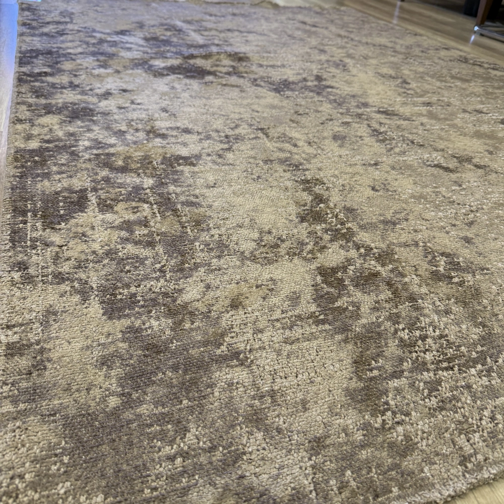 Hoom Rugs Arkaik PLZ 10 Kahve Etnik Renkli Vintage Makine Halısı
