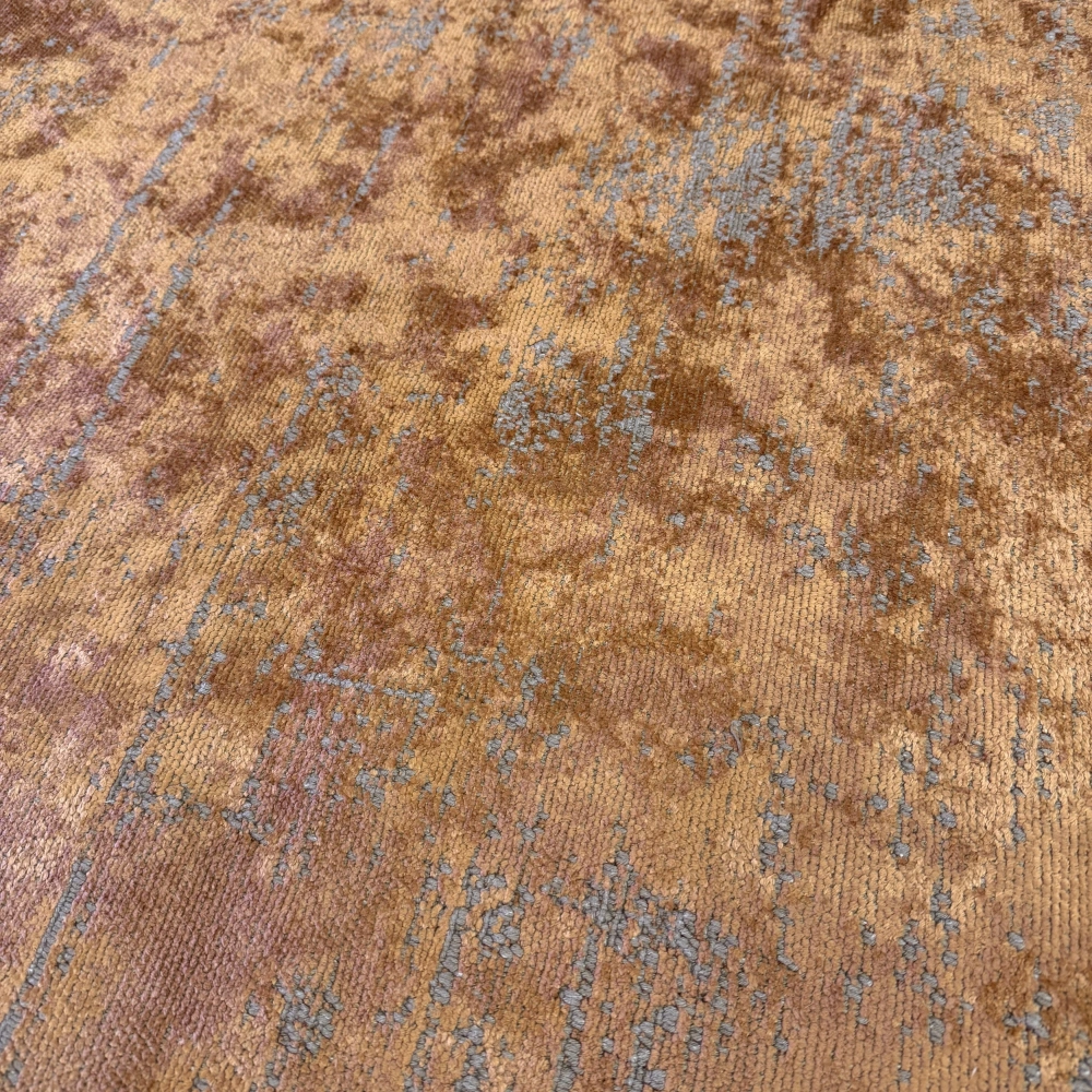Hoom Rugs Arkaik PLZ 11 Kızıl Hardal Etnik Renkli Vintage Makine Halısı