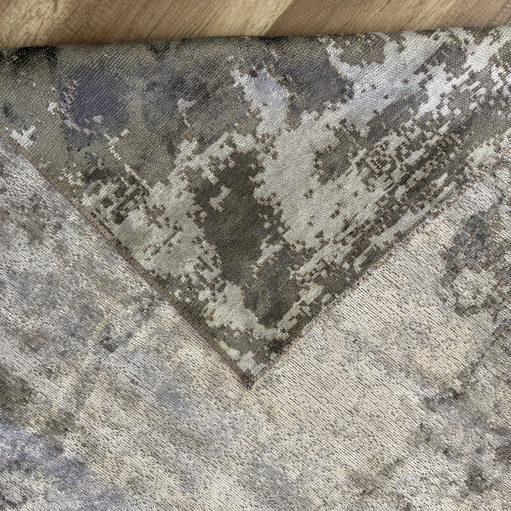 Hoom Rugs Arkaik PLZ 13 Kahve Etnik Renkli Vintage Makine Halısı