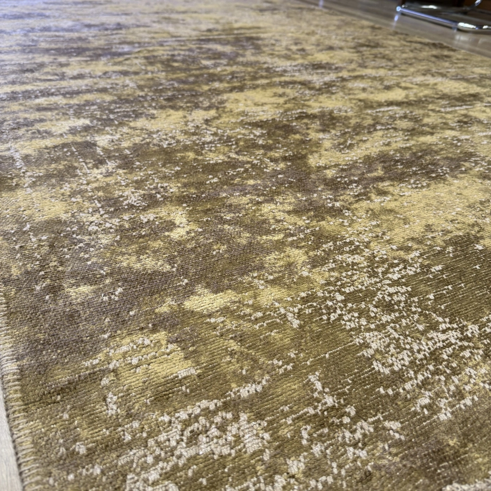 Hoom Rugs Arkaik PLZ 14 Kahve Etnik Renkli Vintage Makine Halısı