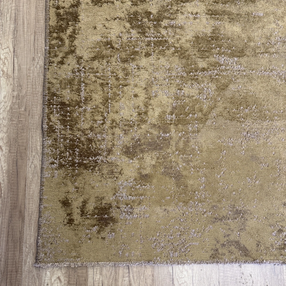 Hoom Rugs Arkaik PLZ 14 Kahve Etnik Renkli Vintage Makine Halısı