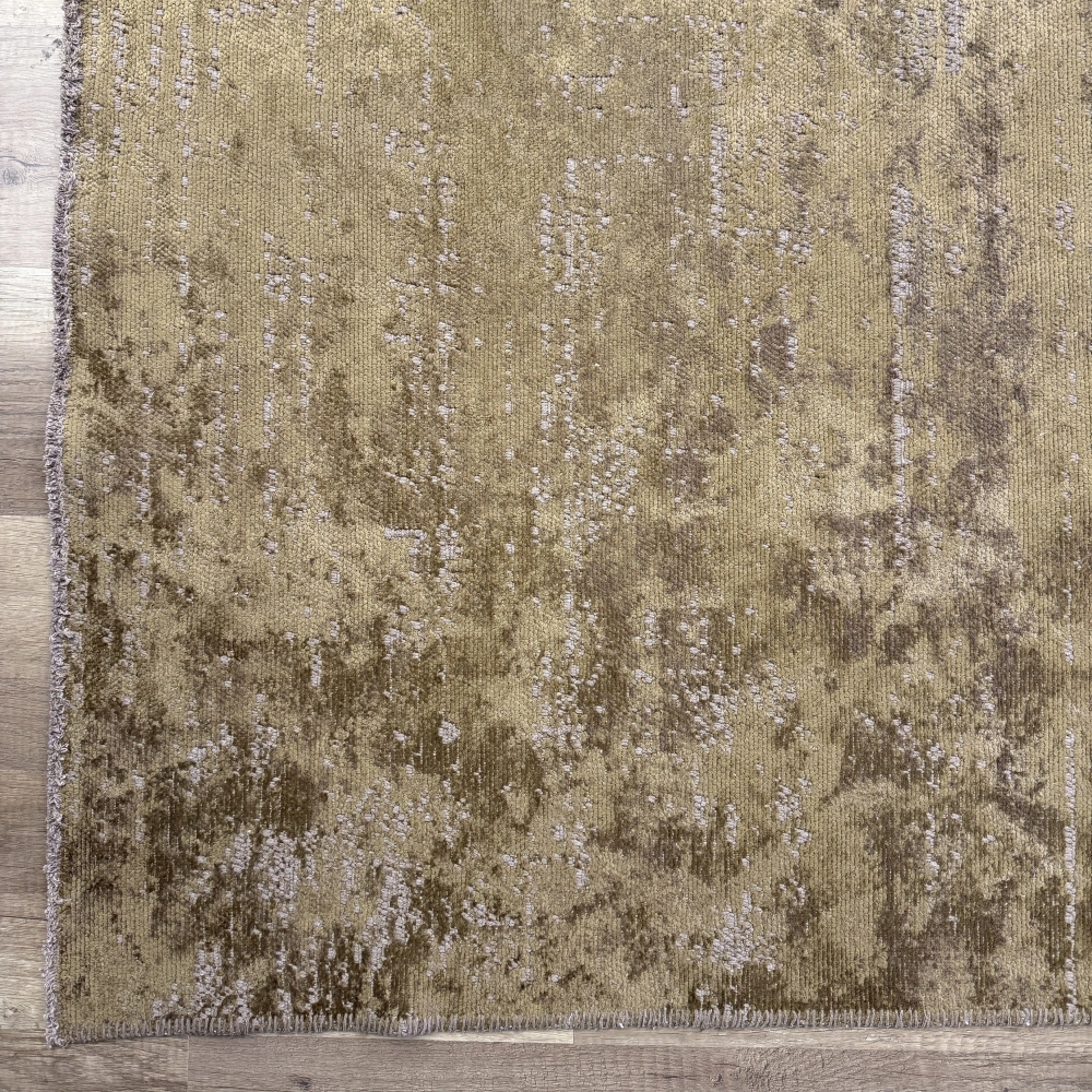 Hoom Rugs Arkaik PLZ 14 Kahve Etnik Renkli Vintage Makine Halısı
