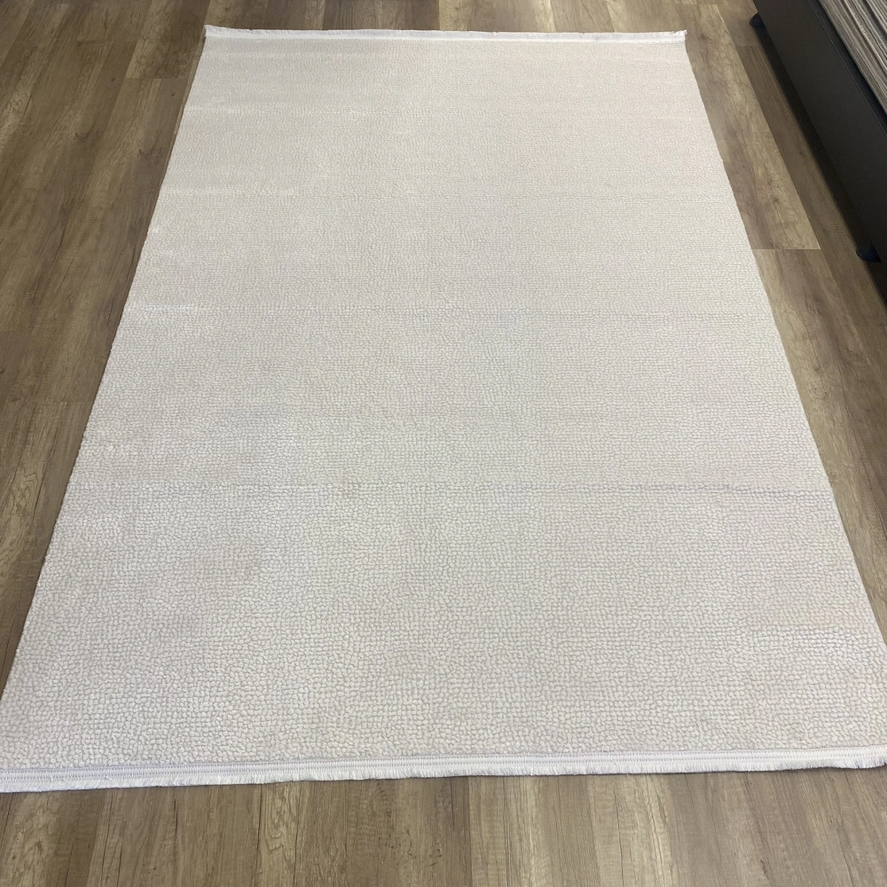 Hoom Rugs Sembol 2913 Krem Kemik Akrilik Dayanıklı Makine Halısı