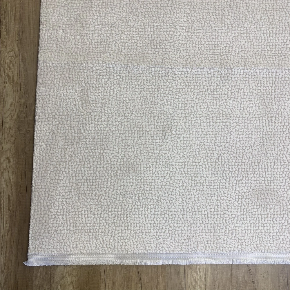 Hoom Rugs Sembol 2913 Krem Kemik Akrilik Dayanıklı Makine Halısı