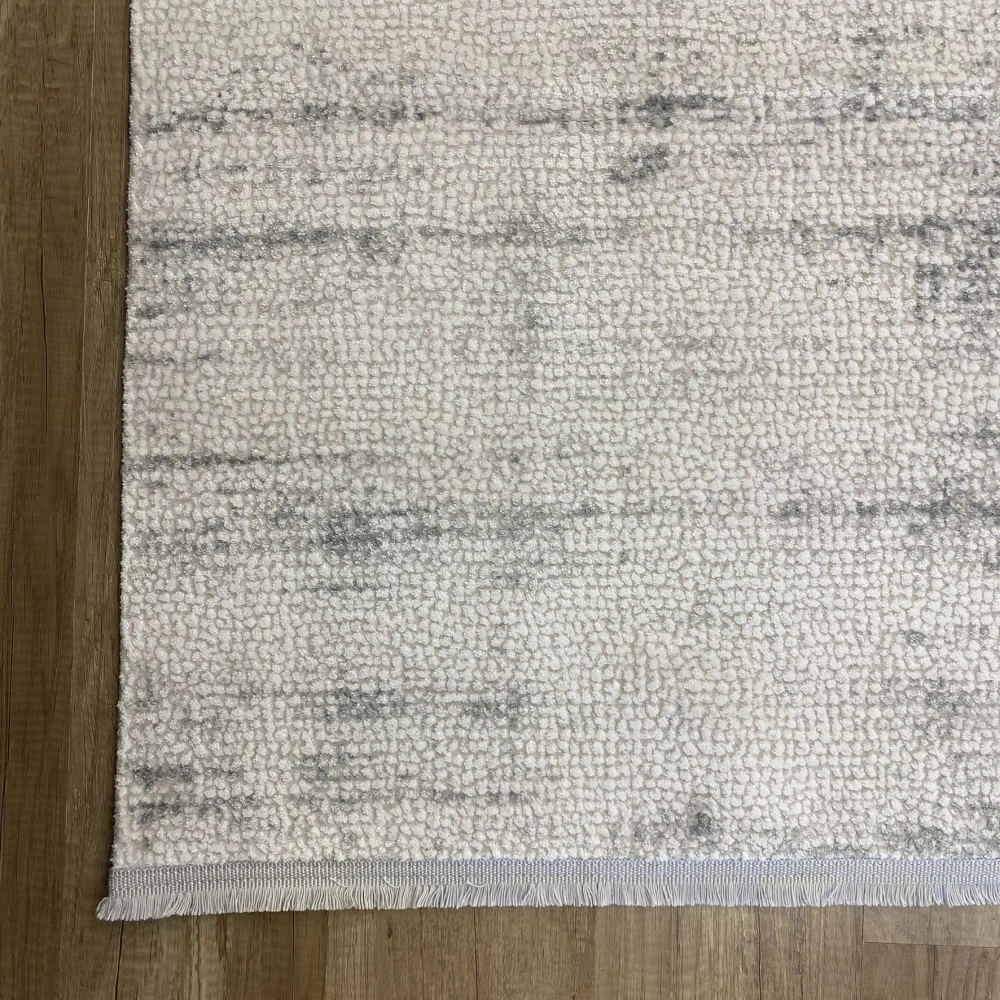 Hoom Rugs Sembol 2911 Gri Akrilik Dayanıklı Makine Halısı