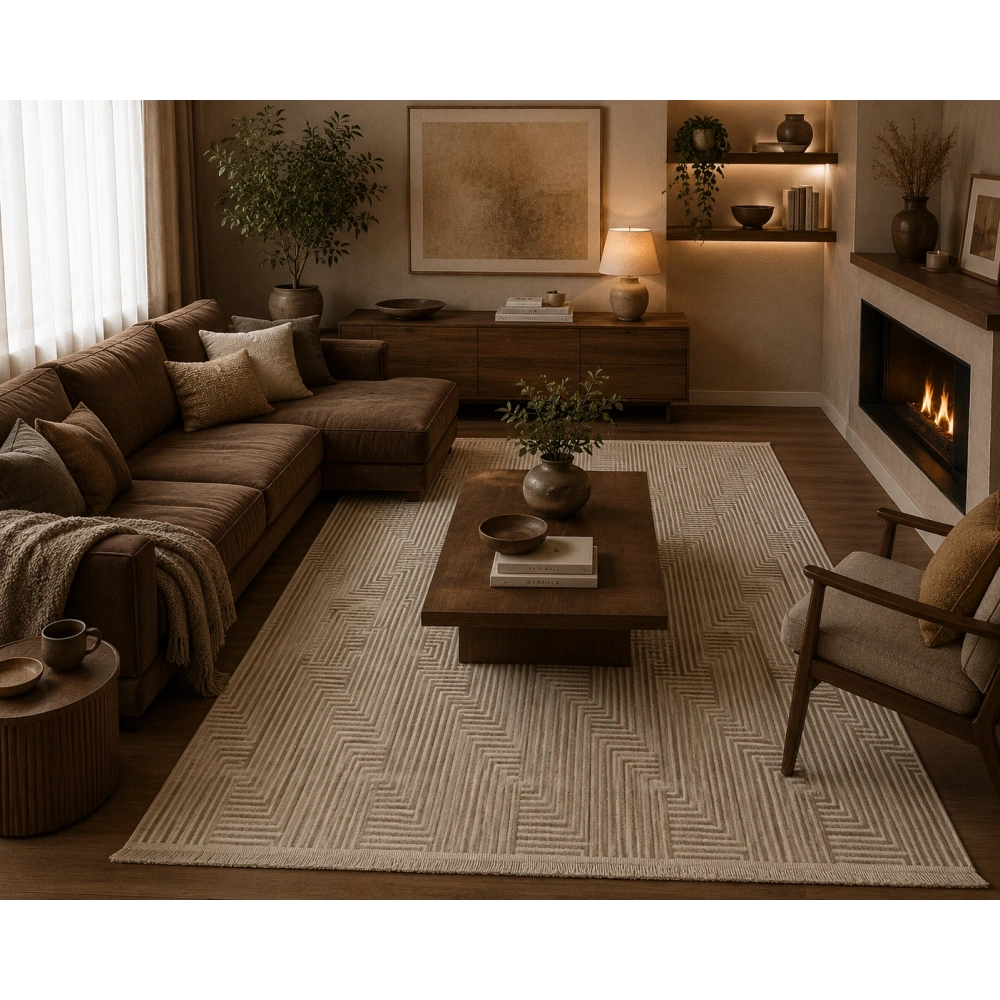 Hoom Rugs Grandy 4989 Vizon Modern Halı