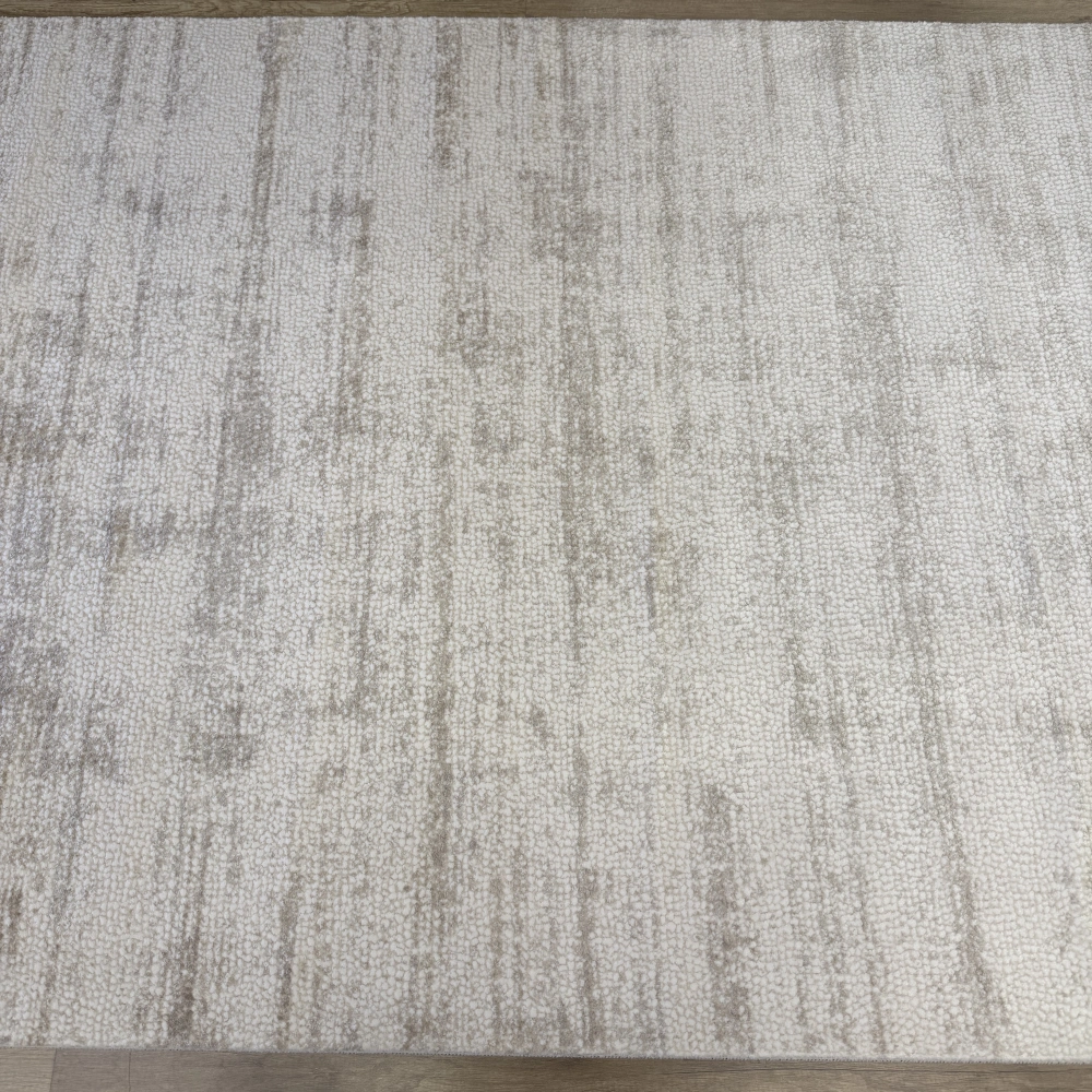 Hoom Rugs Sembol 2912 Bej Akrilik Dayanıklı Makine Halısı