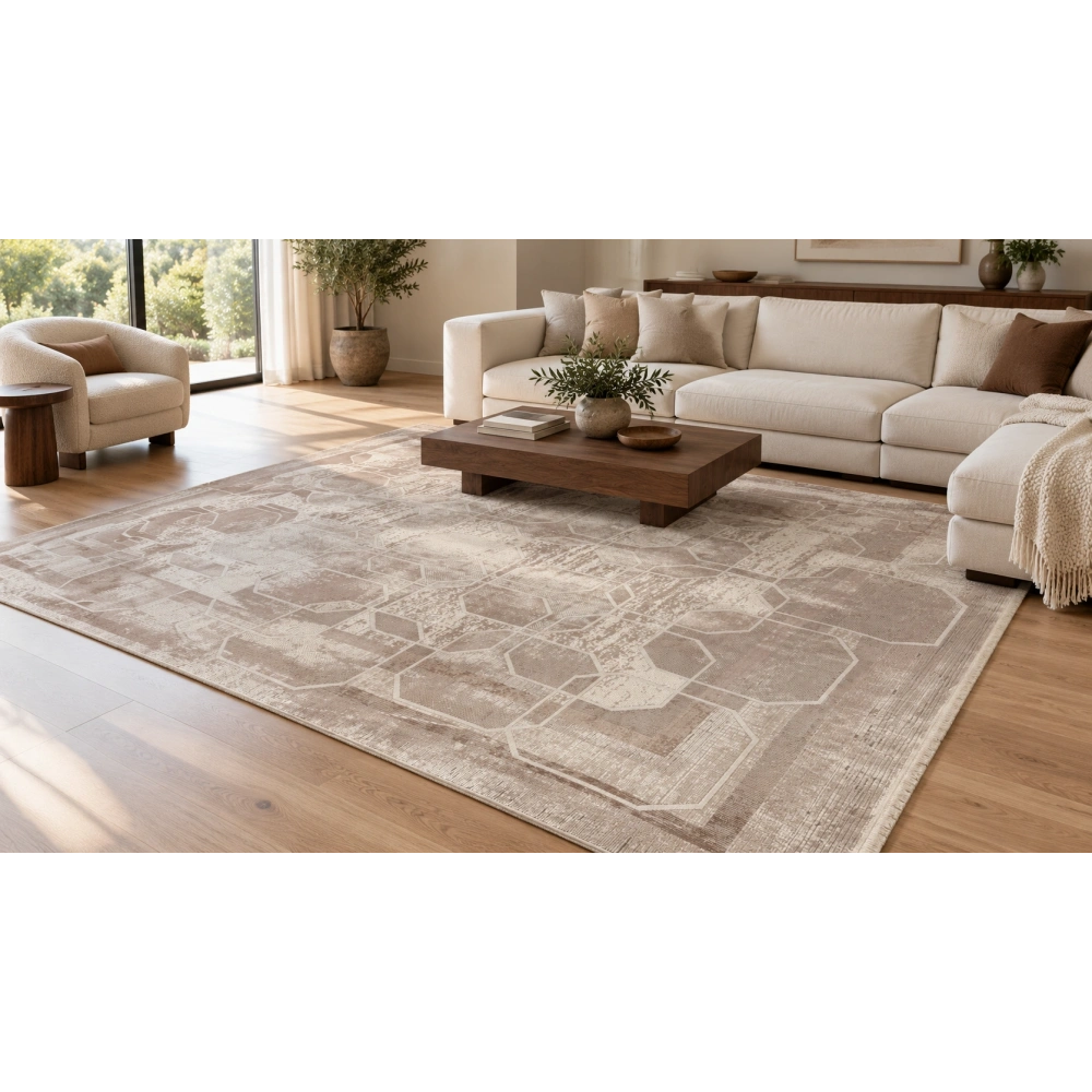 Hoom Rugs Mood Krb Üst Kalite Modern Salon Halısı